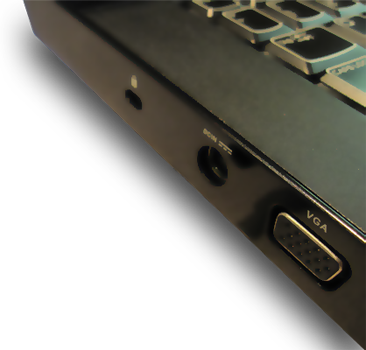 Side of Laptop